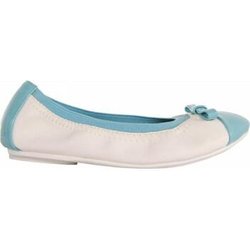 Flower Girl Ballerinas 851630-B4020 LBLUE-WHITE