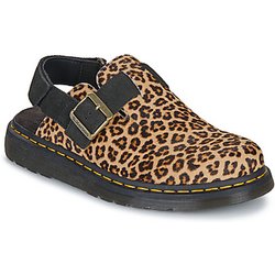 Dr. Martens Clogs Jorge II Mule Light Tan+Black Leopard