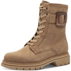 Tamaris Stiefel Stiefeletten Schnürstiefelette Perlmuttspange 1-25221-43/400