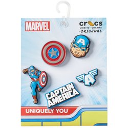 Crocs Damenschuhe Captain America 5Pck