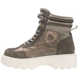 Blauer Damenstiefel -