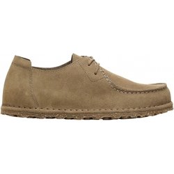 BIRKENSTOCK Sneaker Utti Lace Suede Leather Narrow - Black