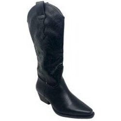 Bienve Schuhe Damenstiefel a2442 schwarz