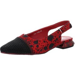 Simen Pumps 7493A SCHWARZ/ROT