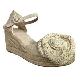 Bienve Espadrilles Damenschuh cf-5037 beige