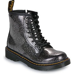 Dr. Martens Kinderstiefel 1460 J Black Silver Nebula Glitter