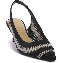 Priv Lab Pumps BLK VIRGINIA MACRAME