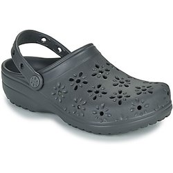 Crocs Clogs Classic Floral Cut Out Clog