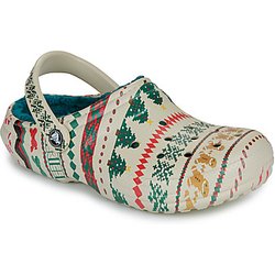 Crocs Clogs Classic Lined Fair Isle Clog