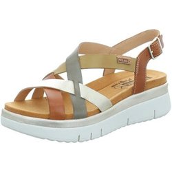 Pikolinos Sandalen Sandaletten brandy-cit (-grün-silber) W4N-0650C1-265 Palma