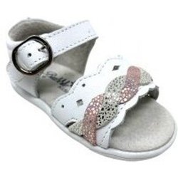 Bubble Bobble Sandalen c1366 respektvoller weißer Mädchenschuh