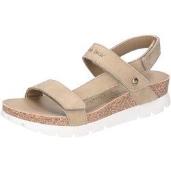 Panama Jack Sandalen Sandaletten Sandale Selma B29 nubuk kaki
