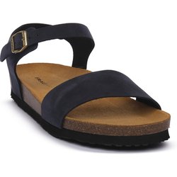 Frau  Sandalen NABUK BLU