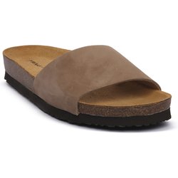 Frau  Pantoffeln NABUK SABBIA