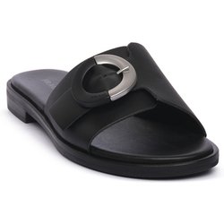 Frau  Pantoffeln LONDON NERO