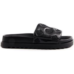 Guess Zehensandalen Fabio Logo 4G Pivoine