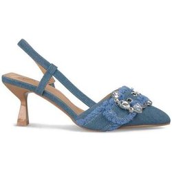 Alma Blue Pumps V25BLK101