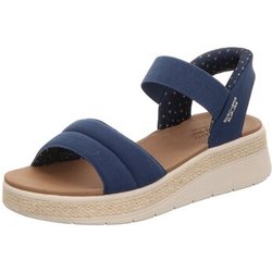 Skechers Sandalen Sandaletten Slip-ins: Slip-ins: BOBS Sun Ray 114413 NVY