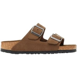 BIRKENSTOCK  Sandalen Arizona SF Suede Leather Narrow - Dark Tea Tonal