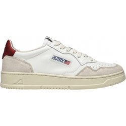 Autry Sneaker Medalist Low Suede W - White/Red