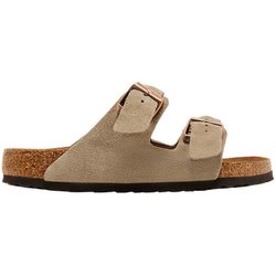 BIRKENSTOCK Sneaker Arizona Soft Footbed Suede Taupe