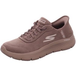 Skechers Halbschuhe Schnuerschuhe Go Walk Flex 124837-BRN