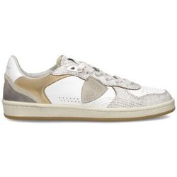 Philippe Model Sneaker PGLD VC01 - PGAL-VEAU CRACKLE_BLANC SABLE