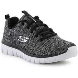 Skechers Fitnessschuhe Graceful Twisted Fortune 12614-BKW Black/White
