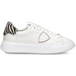 Philippe Model Sneaker BTLD VA04 - TEMPLE-VEAU ANIMALIER BLANC ZEBRA