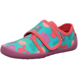 Affenzahn Pantoffeln Kinder Baumwolle Movy 01398-20024 Eule Bio Baumwolle 01398-20024