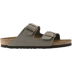 BIRKENSTOCK  Pantoffeln Arizona Birkibuc Stone