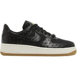 Nike Sneaker Air Force 1 Low '07 Black Ostrich Gum (Womens)