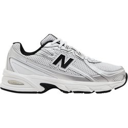 New Balance Sneaker 740 White Silver Metallic Navy