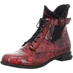 Simen Stiefeletten Stiefeletten 6401A SCHWARZ ROT