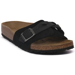 BIRKENSTOCK Pantoffeln OITA BLACK LEA CALZ S