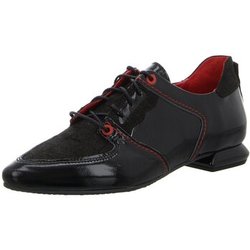 Simen Damenschuhe Schnuerschuhe 7950A SCHWARZ