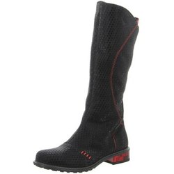 Simen Damenstiefel Stiefel 7841A SCHWARZ ROT
