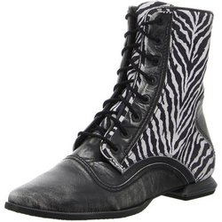 Simen Stiefeletten Stiefeletten 8048A SCHWARZ GRAU