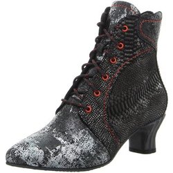 Simen Stiefeletten Stiefeletten 7818A GRAU ROT