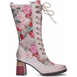 Laura Vita Damenstiefel IDCANO07 Blumen Damen Stiefel