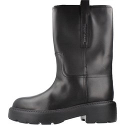 Tommy Jeans Damenstiefel TJW LEATHER MID TUBULAR