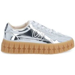 No Name Sneaker PLAY SIDE W - MIRROR - ARGENT / AVEC CHARMS AMOVIBLES