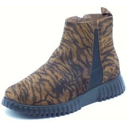 Wonders Damenstiefel A-4404 FlexFly Zebra