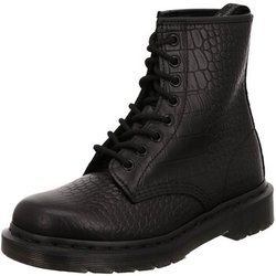 Dr. Martens  Stiefeletten Stiefeletten 1460 Croco 42679001 black