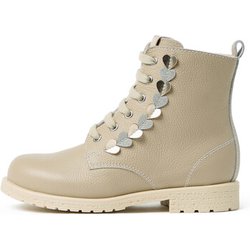 NeroGiardini Kinderstiefel Cairo T.Brill Platino 6074 T.Microglitter Plati Tr