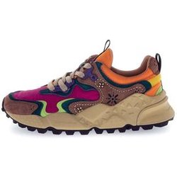 Flower Mountain Sneaker RULIS - 2019103 04-1D34 LIGHT BROWN BORDEAUX LIME