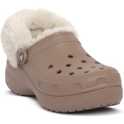 Crocs  Clogs LATT CLASSIC PLATFORM FUZZ LINED CG
