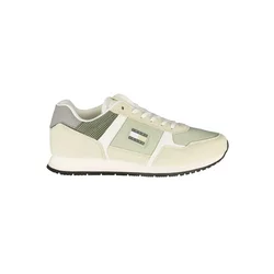 Tommy Hilfiger Herren Grüne Sportschuhe Sneakers EM0EM01590, Größe 40