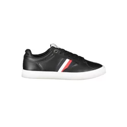 Tommy Hilfiger Herren Schwarze Sportschuhe Sneakers FM0FM05628, Größe 40