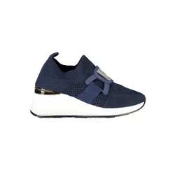 LAURA BIAGIOTTI DAMEN SNEAKERS BLAU, Größe 36